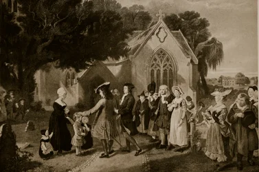 Sir Roger de Coverley, Going to Church with the 